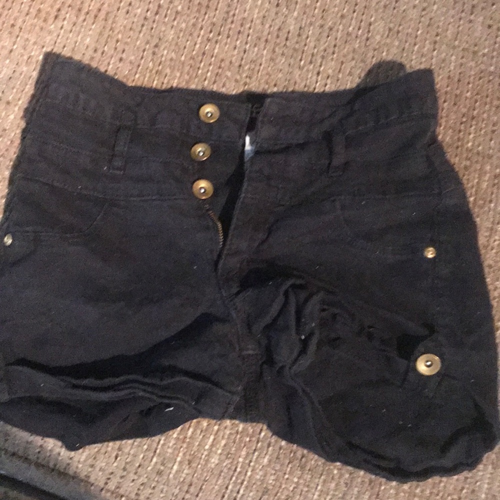 Black Refuge Shorts